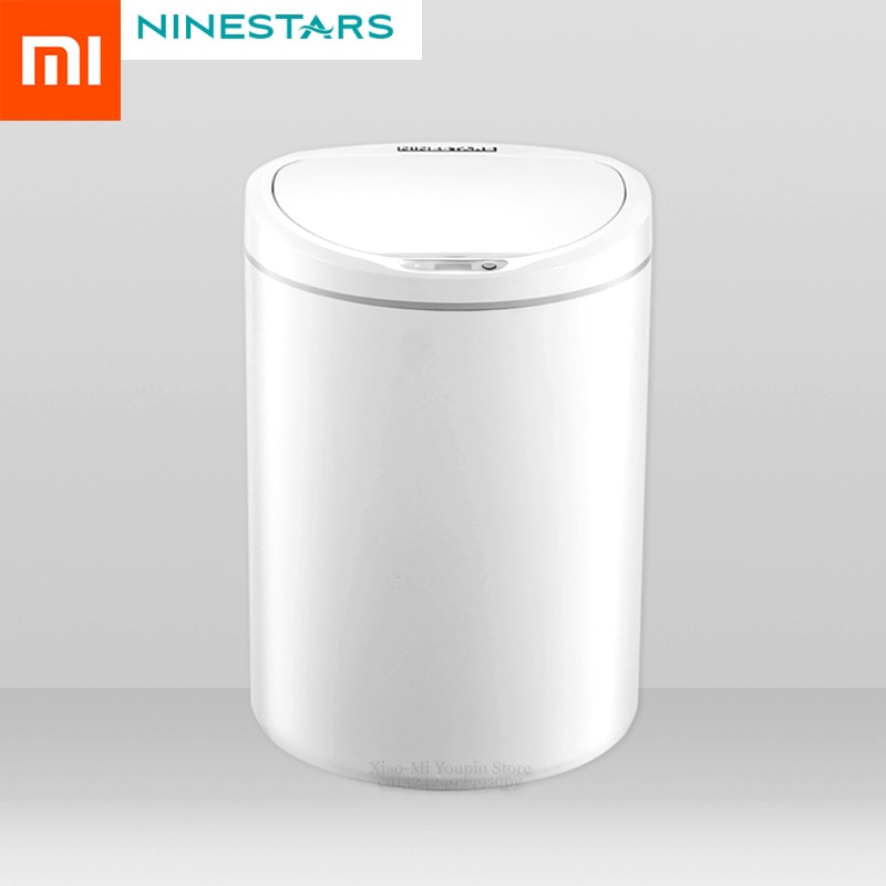 Xiaomi Mijia NINESTARS Smart Trash Can Intelligent Induction Automatic Motion Sensor Trash Bin 10L Large Capacity