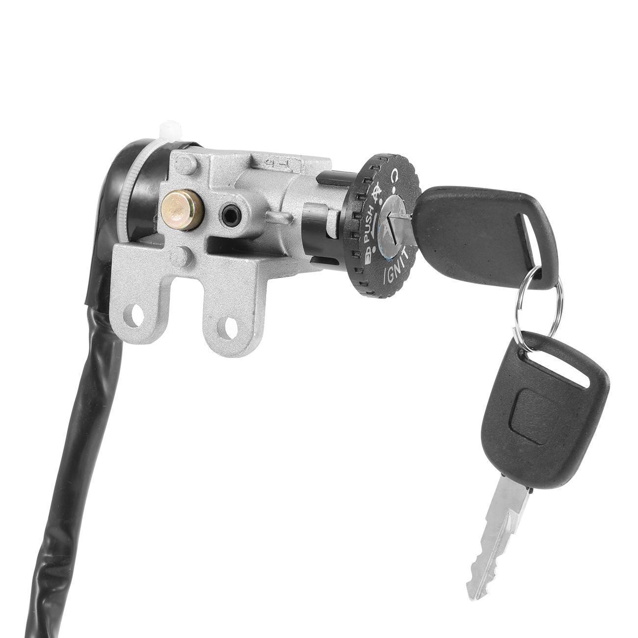Key Ignition Switch Lock 5 Wire Scooter Ignition Switch Contact Key Set For Moped 110 150cc 49 50 cc TaoTao Peace Roketa Jonway