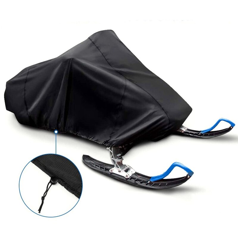 • Copertura completa per motoslitta copertura per slitta Trailerable per esterni copertura antipolvere impermeabile resistente alla neve copertura anti-UV