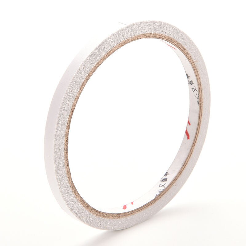 2 Rolls/set Double-Sided Tape 6mm Adhesive Tape Strong Sticker for Office School Stationery Supplies Students Good