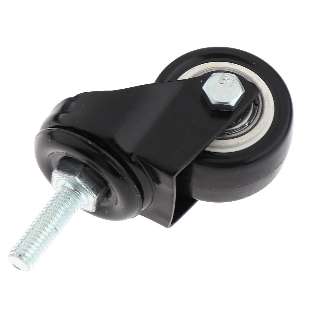 1.5 &#39;&#39;Heavy Duty Zwenkwiel Polyurethaan Pu Zwenkwielen Met 360 Graden Top Plaat 440lbs Capaciteit