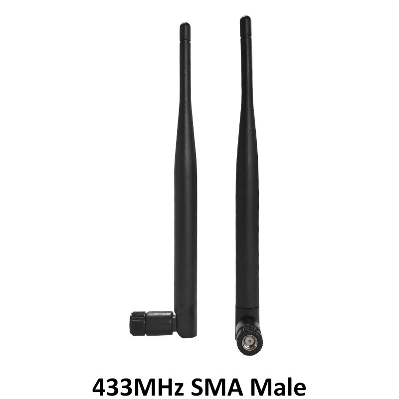 1 個 433MHz アンテナ 5dbi SMA オスコネクタ折りたたみ 433 mhz antena 防水指向性 antenne ワイヤレス受信機用 Lorawan