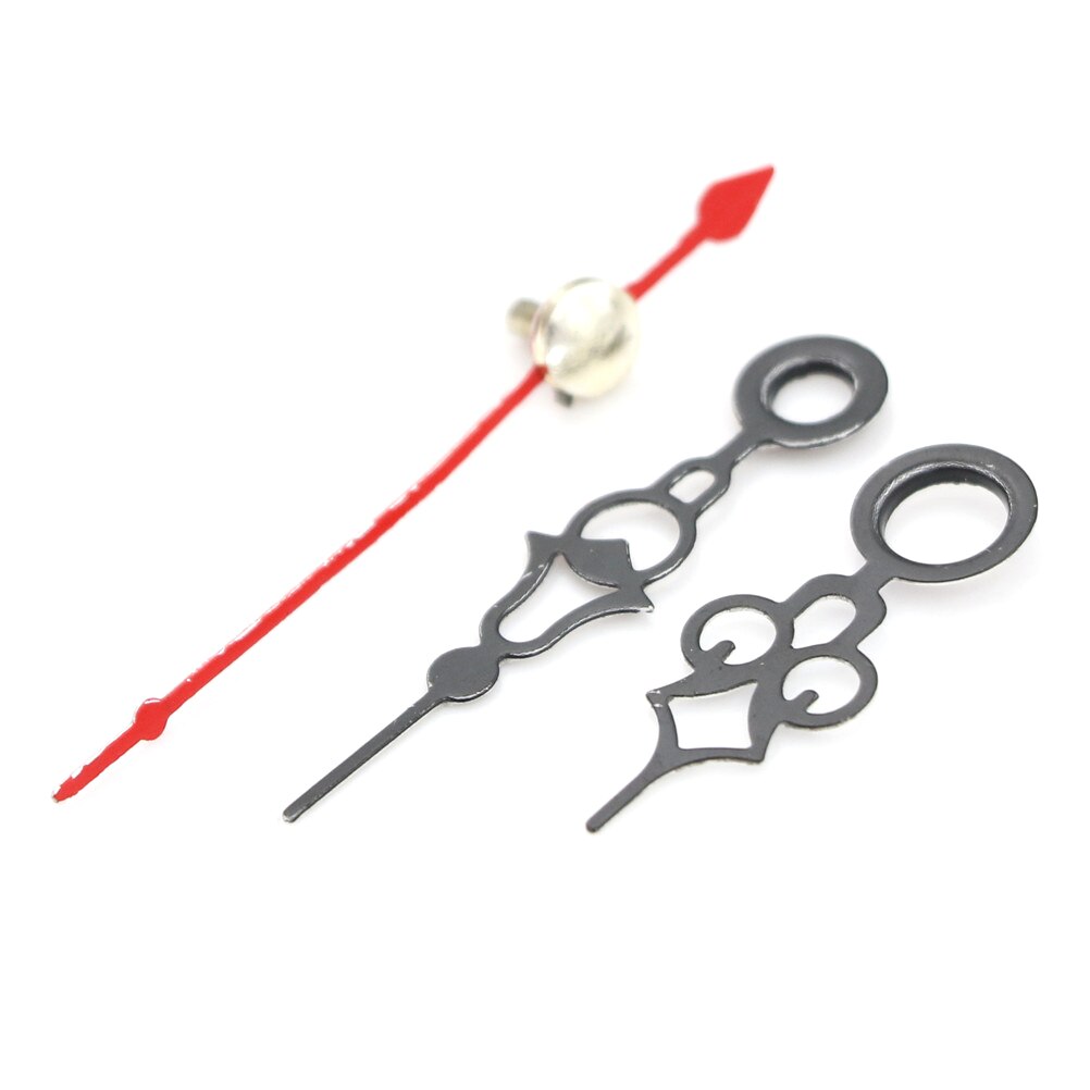 5Sets Klok Mechanisme Klok Onderdelen Diy Kit Mechanisme Voor Wandklok Quartz Uur Minuut Hand Quartz Uurwerk Thuis decoratie