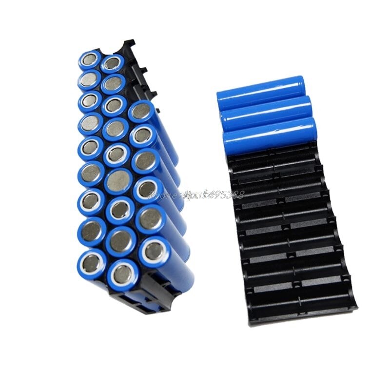 18650 batteria 10P 13 P supporto per 10S 36V 13S 48V batteria pacchetto 2*10 2*13 di plastica staffa di supporto 18650 batteria al litio navata di Goccia