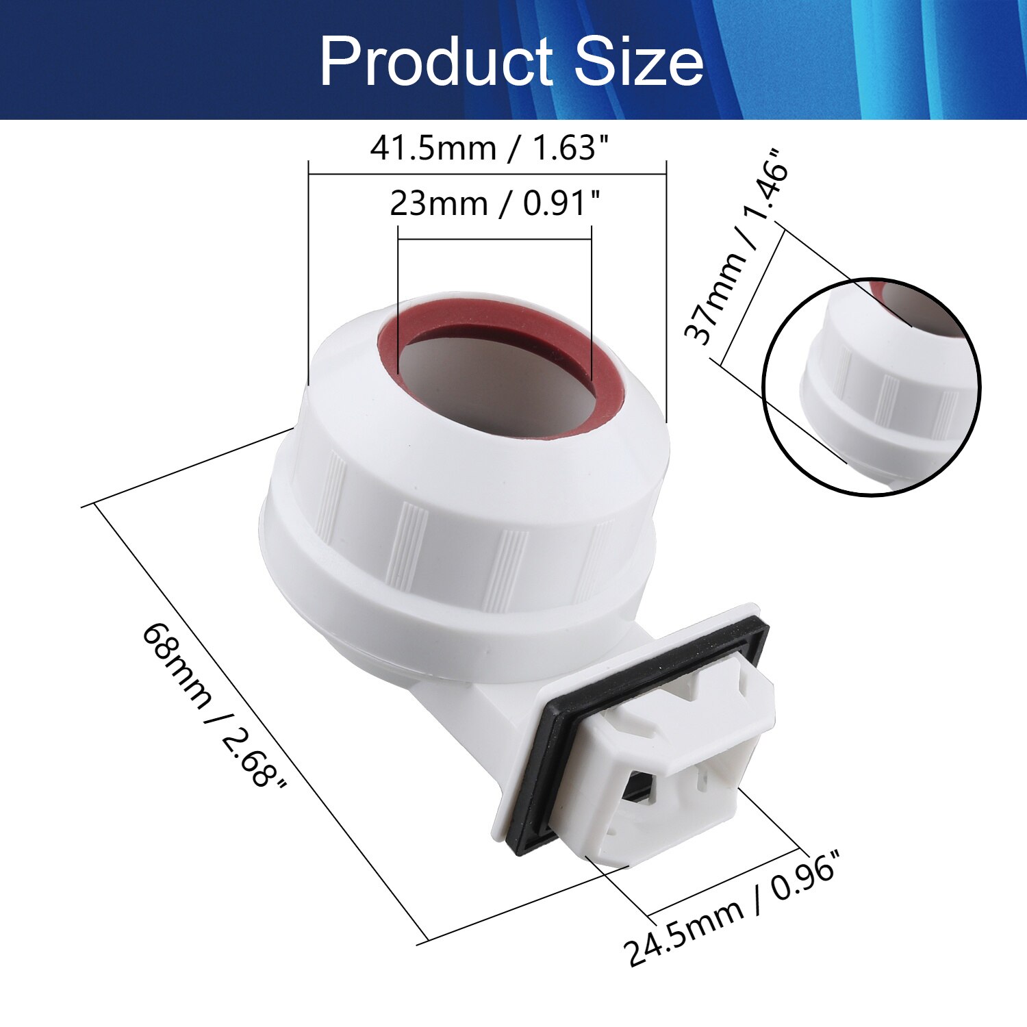 1~3pcs Waterproof T8 Lamp Holder Fluorescent Light Base AC 500V 2A G13-F41G T8 Tube G13 Plastic Holder Socket Lighting Accessory