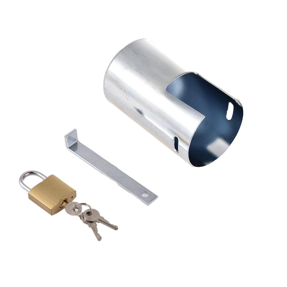 Candado antirrobo para grifo de agua, bloqueo de interruptor de agua, cerradura protectora multifunción para patio y exteriores: 03
