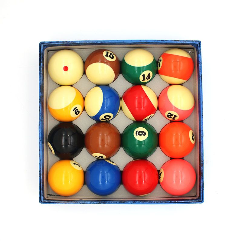 Factory Price 2-1/4" 57.2mm 3A Grade Billiard Ball 16pcs/box for