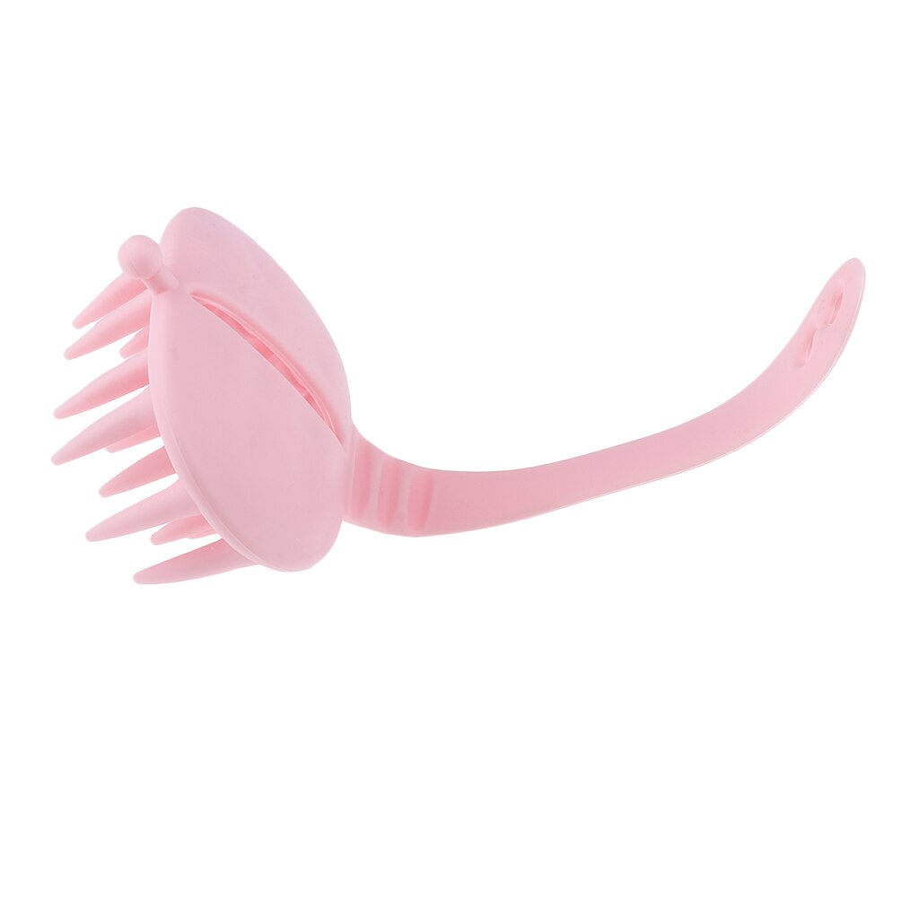 Hårbotten massager mjäll borste silikon schampo hårborste hårvård styling
