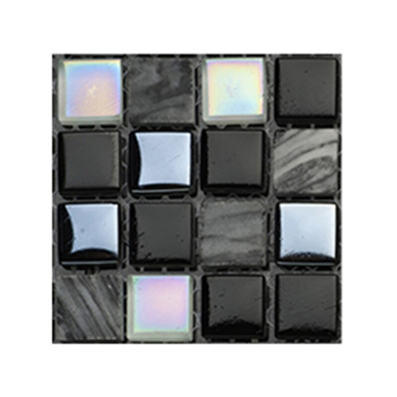 10PCS Wall Sticker Kitchen Backsplash Self-adhesive 3D PVC Mosaic Tile Waterproof DIY Wallpaper Modern Home Decoration: MSC055