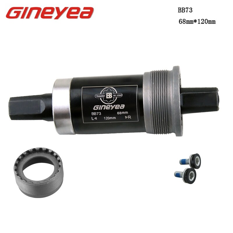 Gineyea BB73-68 Mountainbike Platz See Integriert Versiegelt Tretlager 68mm Lagerbier BB Fahrrad Teile: 120mm