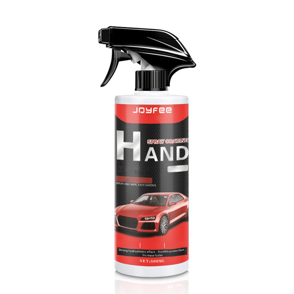 500Ml Auto Keramische Spray Coating Auto Polish Spray Kit Top Coat Quick Nano-Coating Auto Styling Accessoires: Default Title