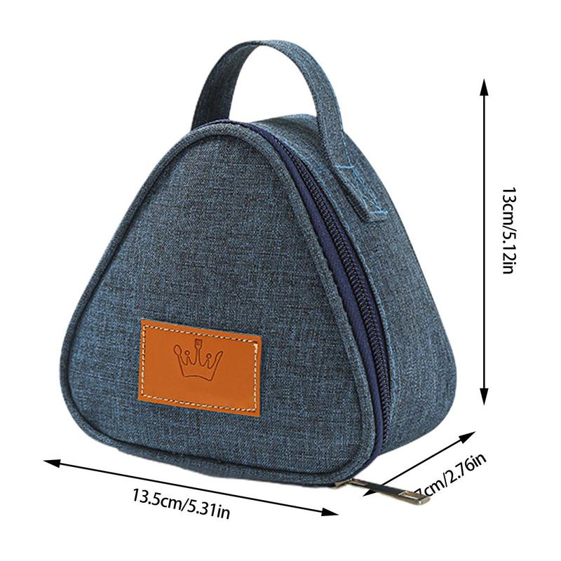 Outdoor Portable Thermal Food Storage Container Kitchen Insulation Lunch Bag Lightweight Triangular Picnic Bags Food Storage Bag
