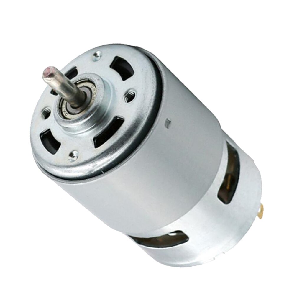 5mm Singal Ball Bearing Shaft Motor 775 DC 12V 100W 12000RPM For Universal