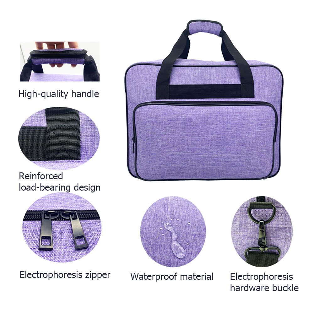 Large Sewing Machine Bag Storage Container Multi-functional Portable Travel Home Tote Organizer For Threads Crochet Accessories