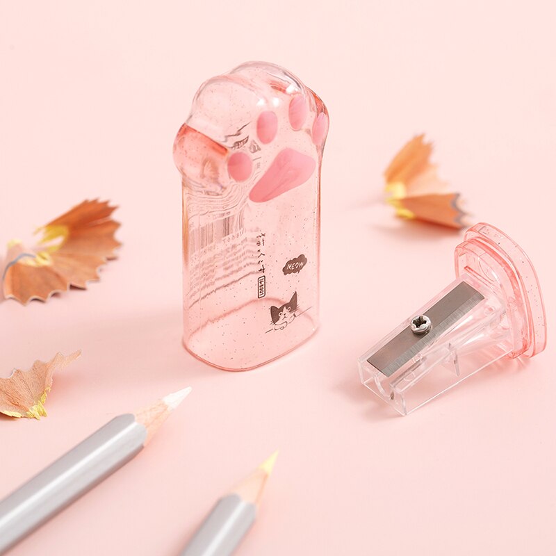 Nette Katze Pfote Bleistift Spitzer Kawaii Schule Liefert Schreibwaren Schüler Preis Für freundlicher Bleistift Spitzer Für freundlicher