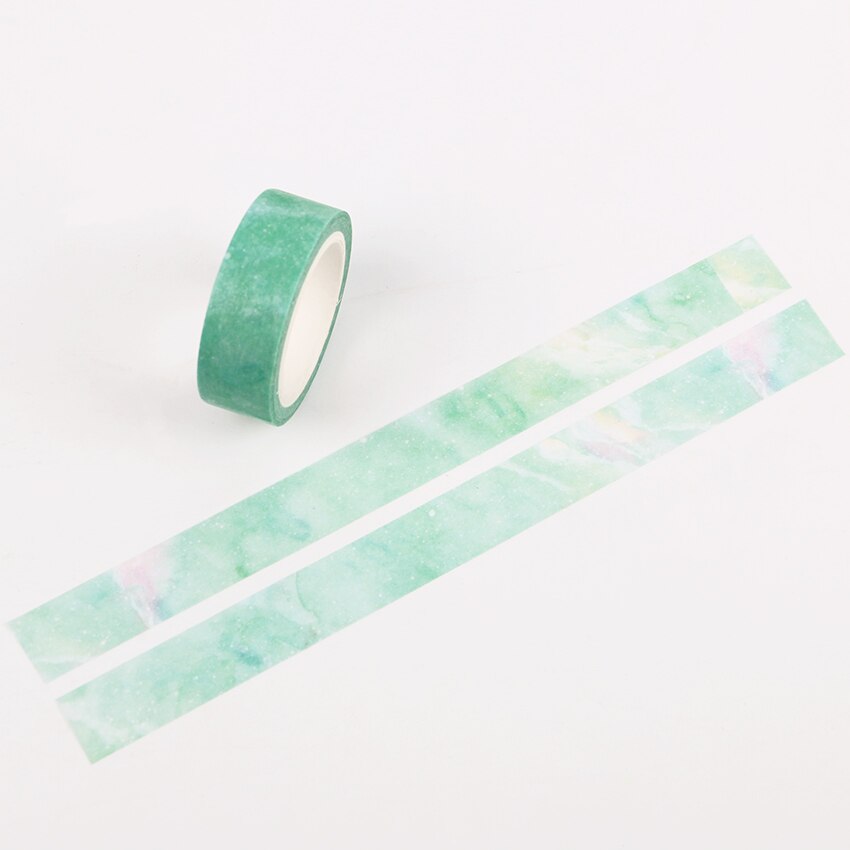 Jeugd Fantastische Droom Aquarel Decoratie Papier Washi Tape Diy Dagboek Planner Plakboek Afplakband 7 Stijlen: 1
