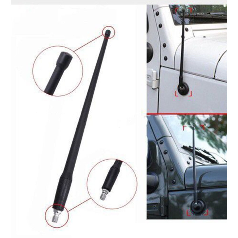 AM FM Radio Antenna Universal Vehicle Radio Signal Receiver Aerials Upgraded Vehicle Radio Antenna