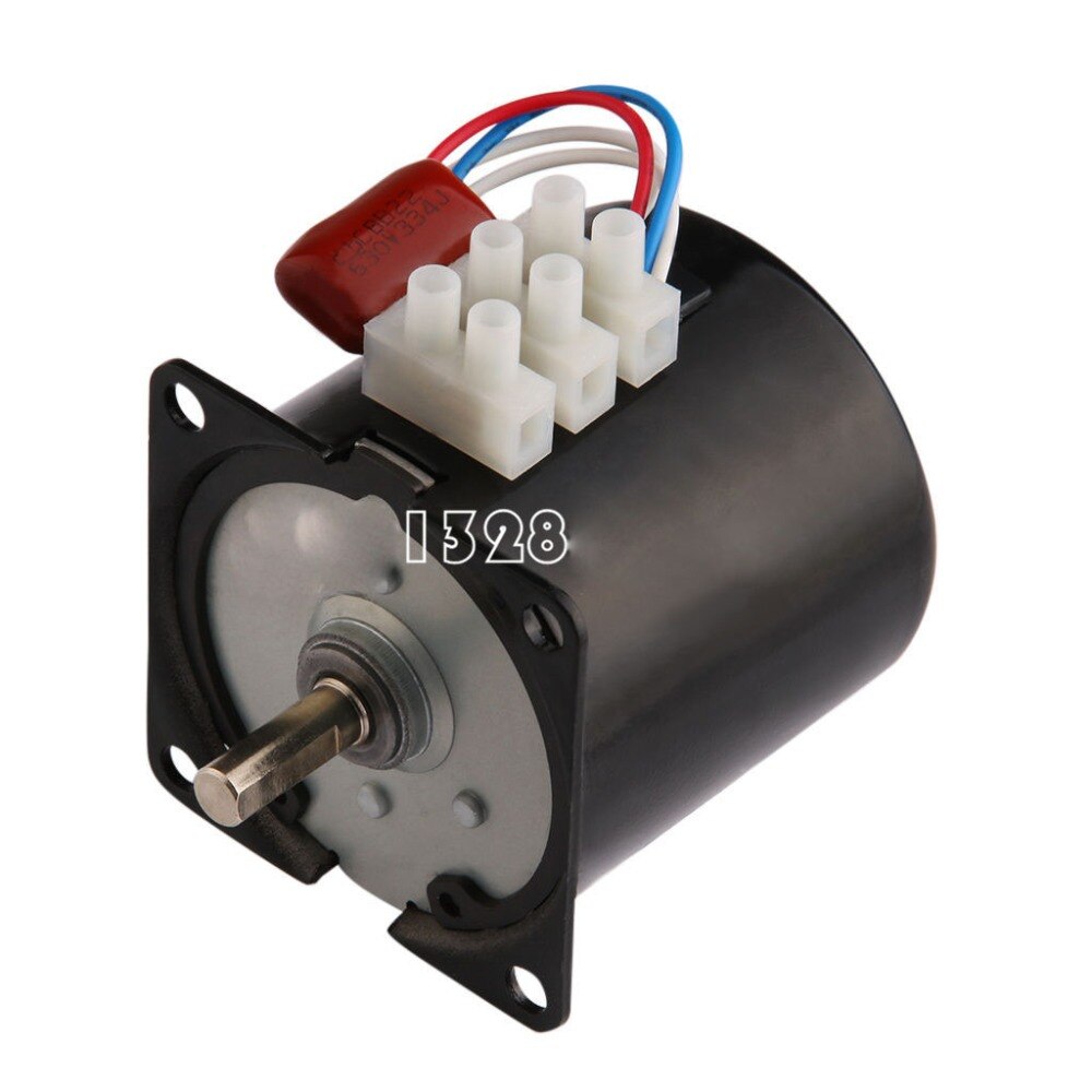 A60KTYZ gear vermindering synchrone motor/AC synchrone permanente magneet motor 220 v 14 w