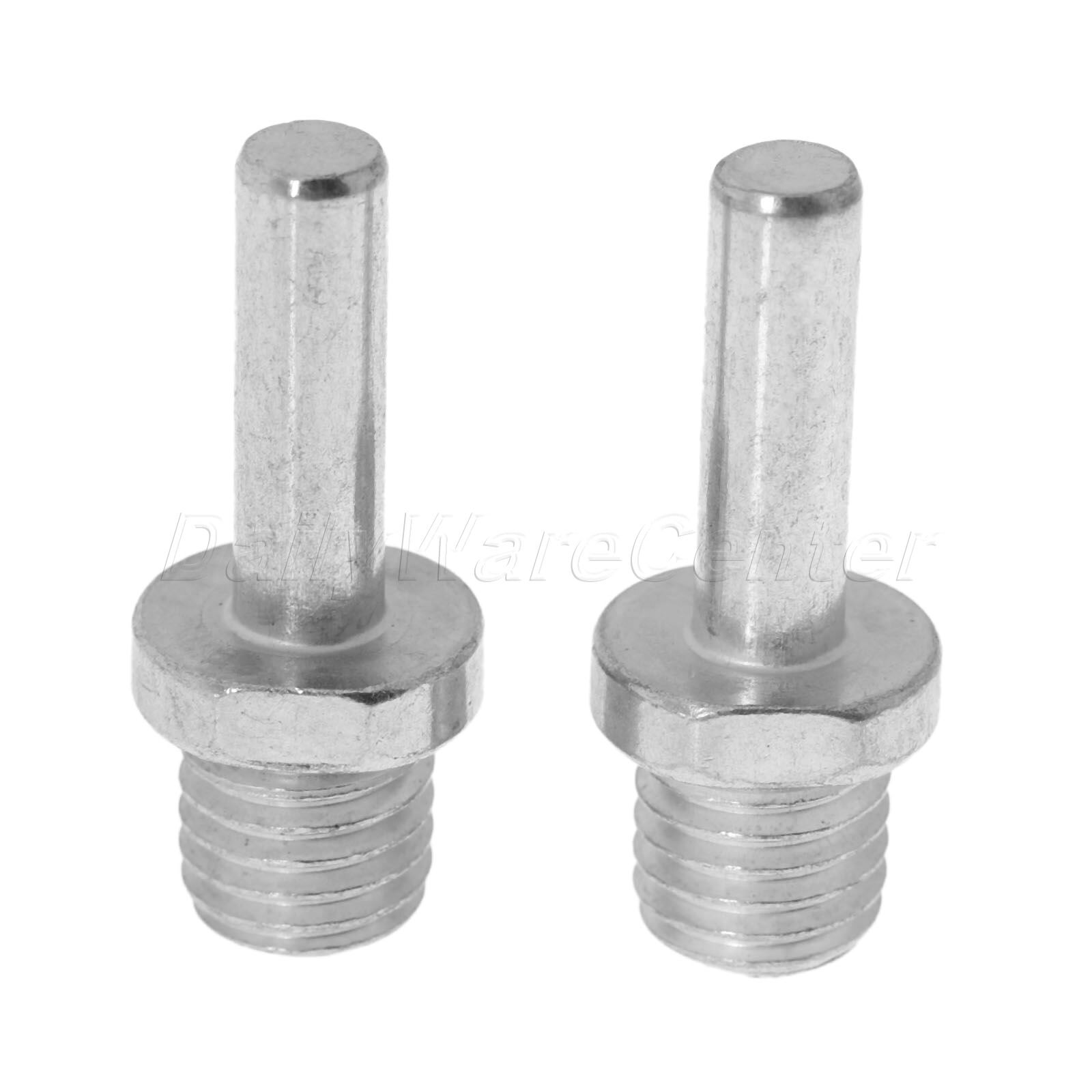 Polieren Pad M14 16 Gewinde Ändern Adapter Für M14/M10 Backer Platte Stahl M14 zu M16 Haken Backer Platte pleuel 5/8 "-11: 2PCSXM14