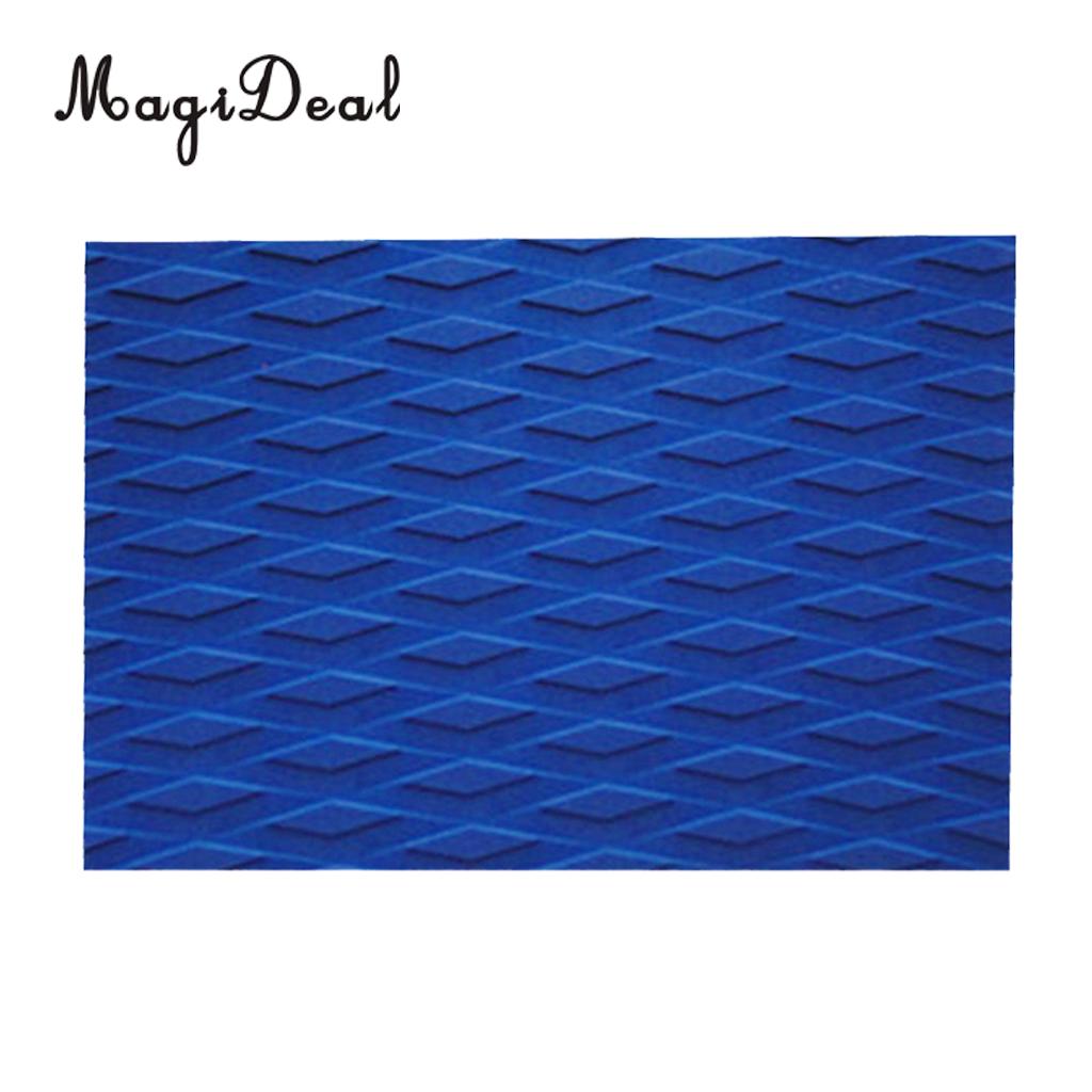 Ultralight Traction Non-Slip Grip Mat EVA Pad for Boat Decks Kayaks Surfboards Standup Paddle Boards Skimboard Shortboard Access: blue 