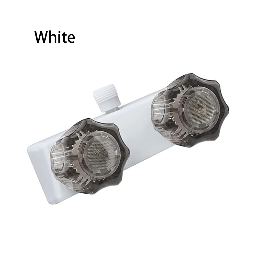 4 Zoll RV Wohnmobil Wasserhahn Misch ventil und kalt Bad Dusch schalter mit Wasser versorgung Wohnmobil Wohnwagen: WHITE