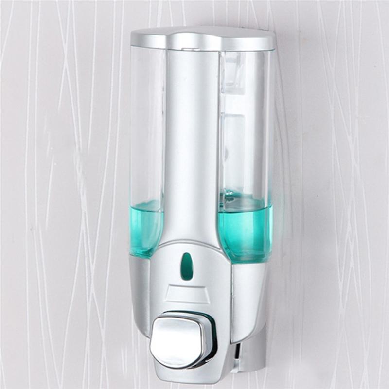 350ml flydende sæbedispenser vægmonteret håndvask sæbedispenser væskedispenser sugekop bad til hjemmebadeværelse