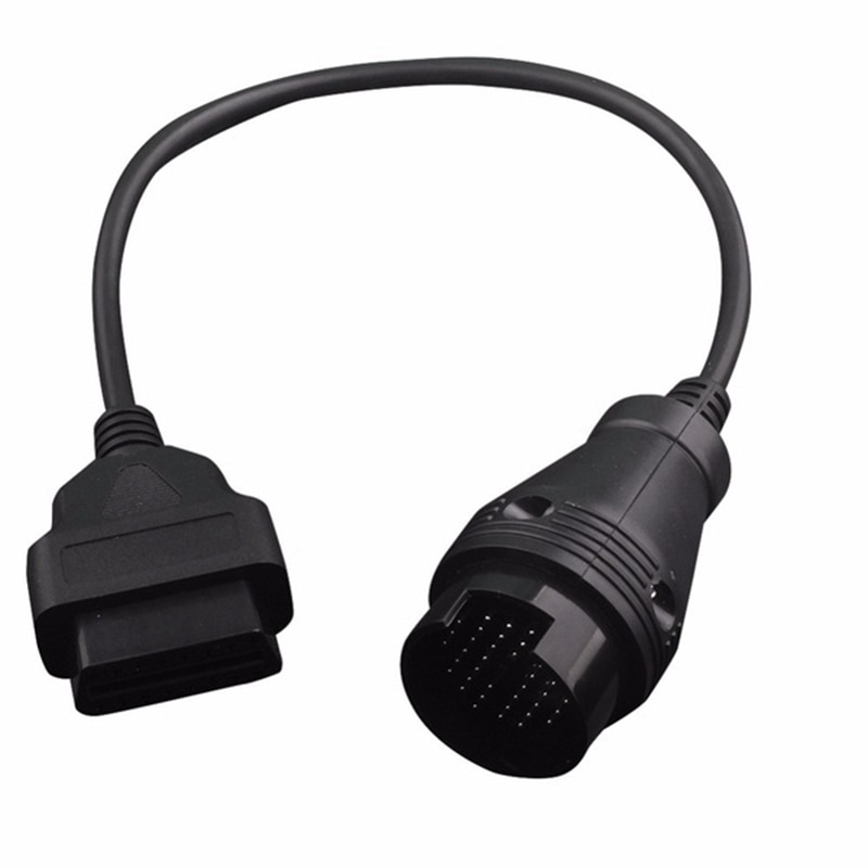 Voor Benz Mb 38 Pin Naar 16 Pin OBD2 Obd Ii Diagnose Adapter Voor Mercedes 38 Pin Obd 38Pin Connector