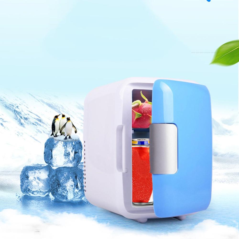 Mini 4-Liter Refrigerator Refrigeration Small Portable Constant Temperature Refrigerator For Home And Car Use