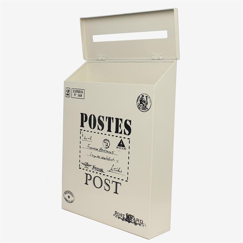 Straat Brievenbus Brievenbus Outdoor Mail Post Brief Doos Krant Retro Wandmontage