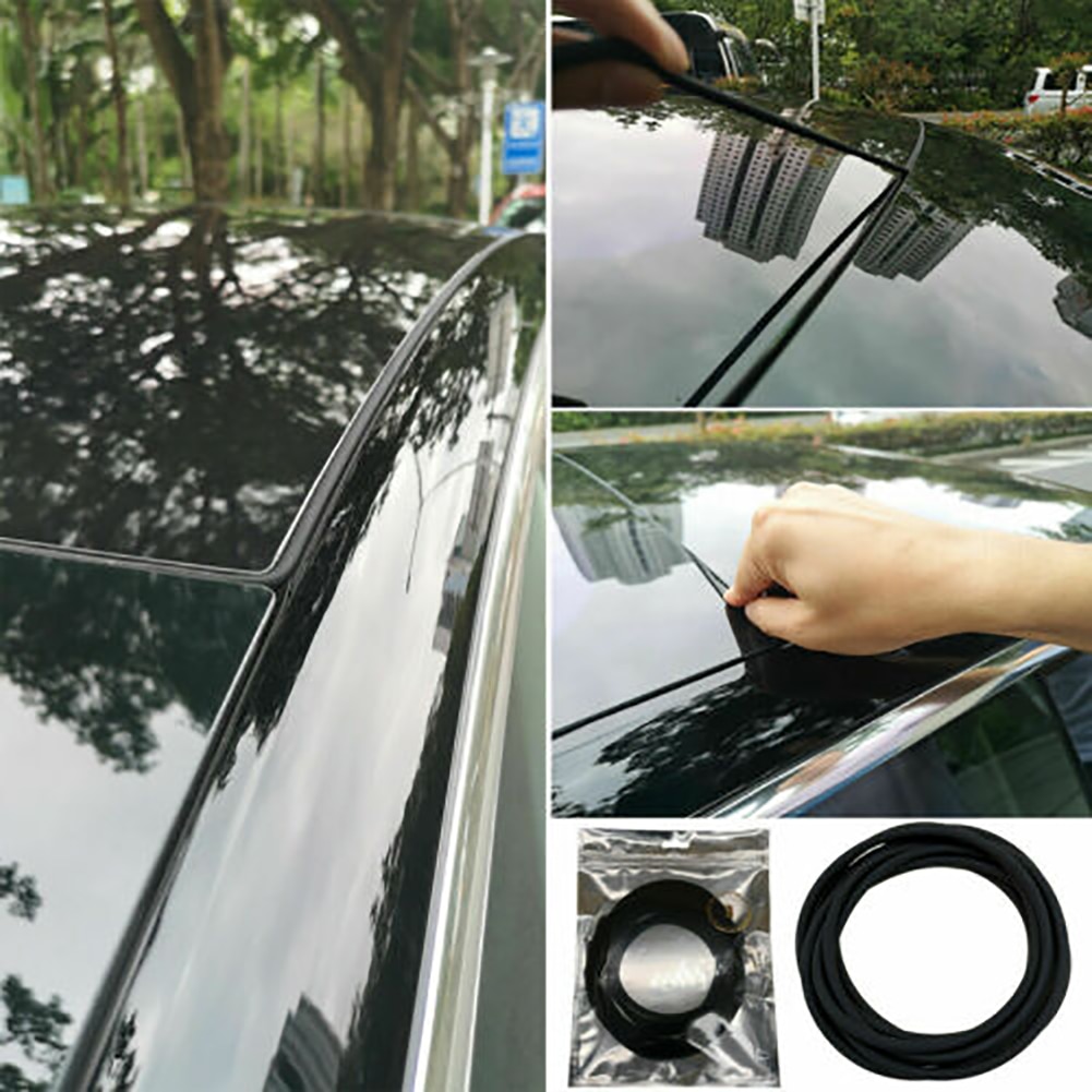 Windshield Roof Wind Guard Noise Lowering Reduction Seal Kit Fit For Tesla Model 3 Damping Sealing Ring Strip