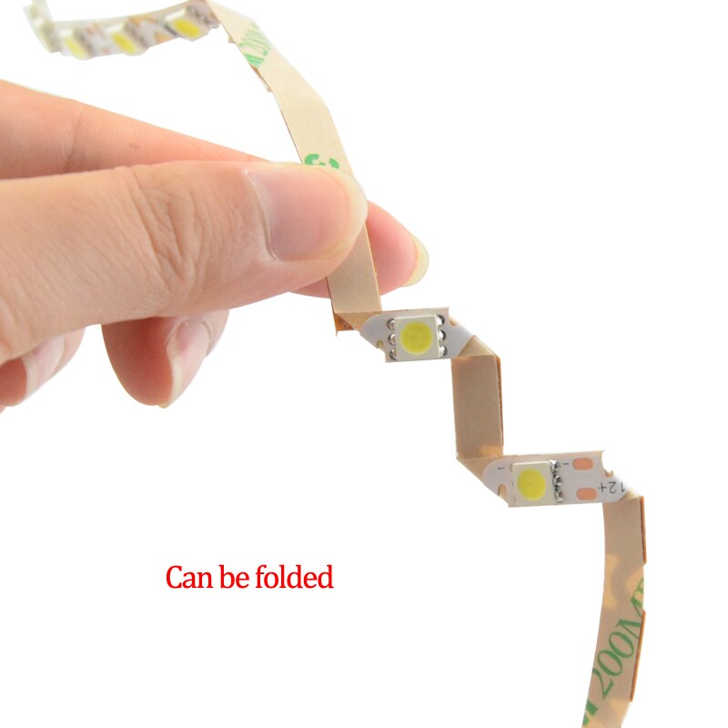 300 Leds LED Strip 5050 12V 5M S Shape Ultra narrow 6mm Signages Channel Light Strip Bendable billboard lamps Replace LED Module