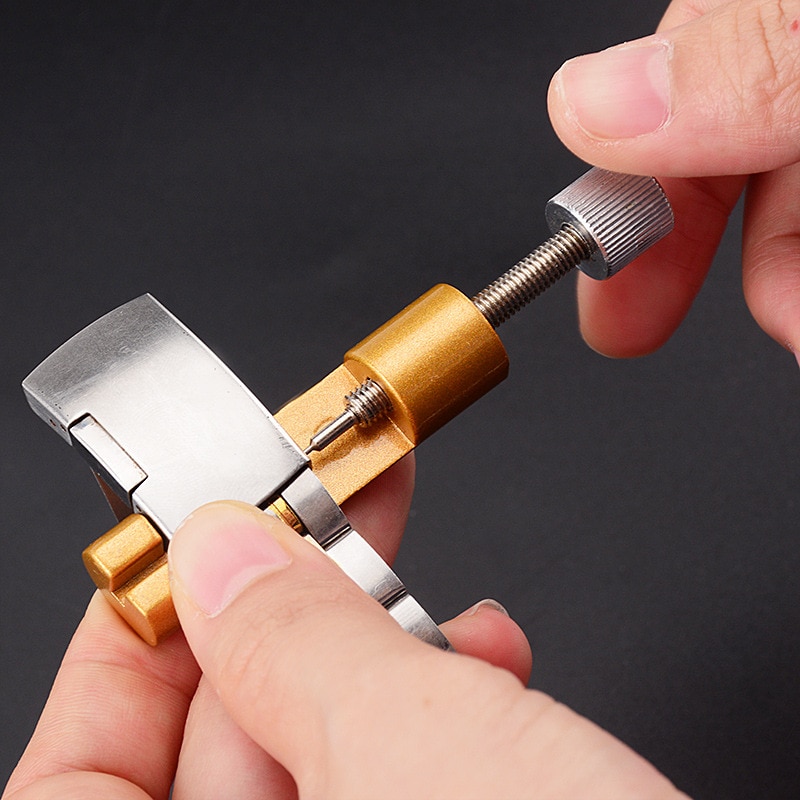 Stalen Horloge Accessoires Armband Link Pin Remover Metalen Verstelbare Horlogeband Horlogeband Reparatie Tool Horloges Accessoires