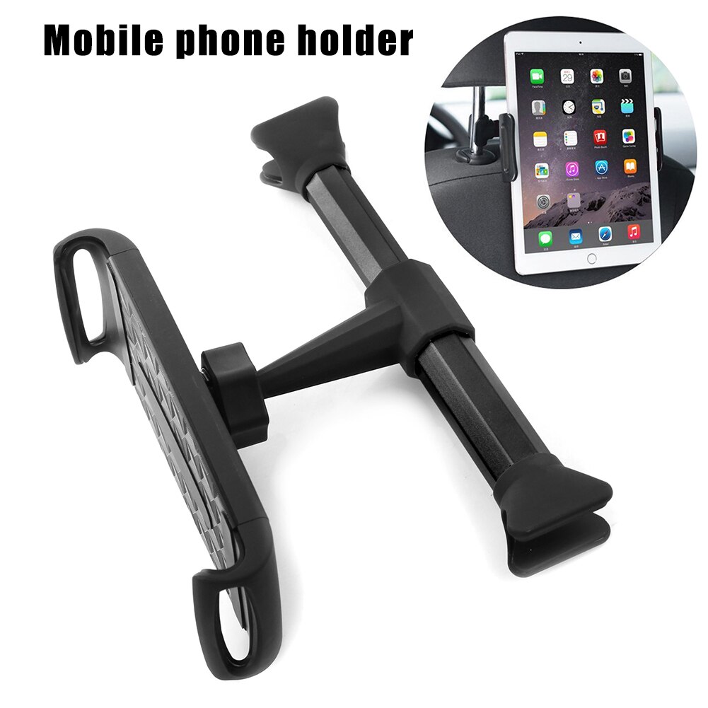 Auto Achterbank Telefoon Tablet Houder 360 Rotatie Car Mount Hoofdsteun Bracket Stand LFX-ING: Default Title