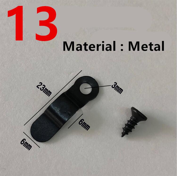 50pc sorte klar metal plastik fotoramme spejl bagplade drejeknap roterende låseknapper til fastgørelse af brad billedramme tilbehør