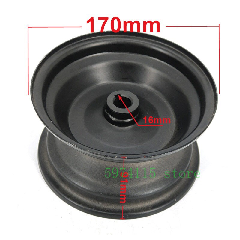 Rueda para arado de nieve de 13x5,00-6 pulgadas, neumáticos de flores de mariposa, rueda de playa de 13x5,00-6 pulgadas