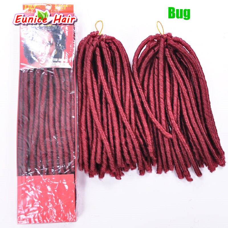Extensions de mèches au Crochet, 30 racines, 14 pouces, Faux mèches, 12 couleurs, tresses au Crochet