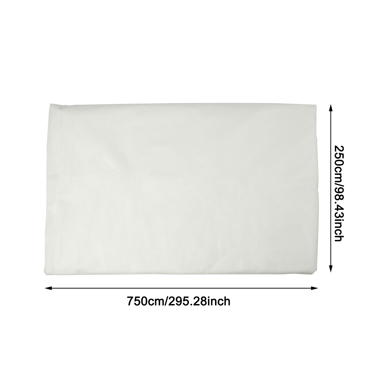 Cover Tree Shrub Freeze Protection Winter Non Woven Cold Proof Plant Covers Fleece Fabric Anti Frost Light Permeable Garden: 2.5x7.5m