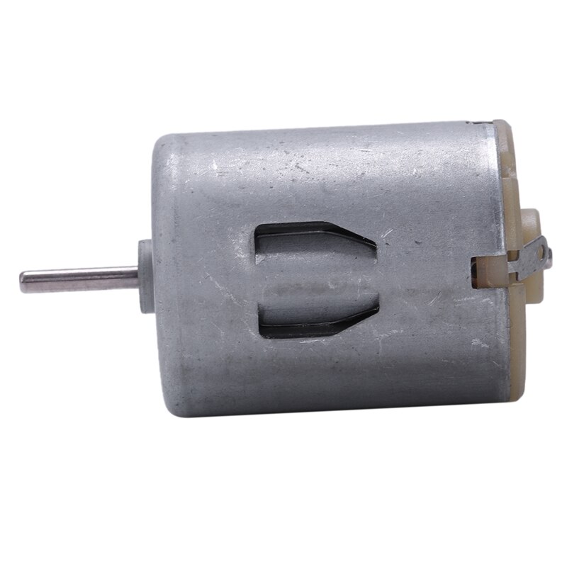 5000 Rpm 6V High Torque Cilinder Magnetische Elektrische Mini Dc Motor Zilver