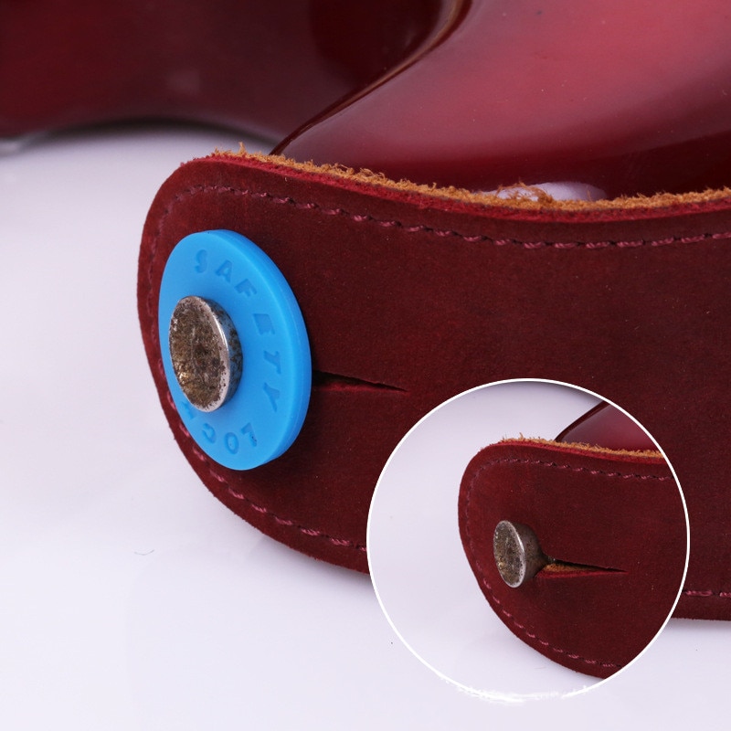 4 Pcs Guitar Strap Lock Gitaar Onderdelen & Accessoires Elektrische Houten Gitaar Locks Blokken Rubber Materiaal Basgitaar Onderdelen