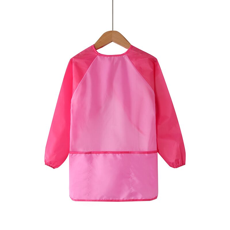 Leuke Baby Slabbetjes Waterdichte Lange Mouw Schort Kinderen Voeden Kiel Bib Burp Kleding Zachte Eten Peuter Kleding