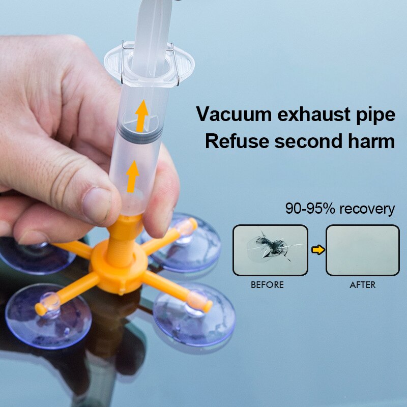 Window Repair Windshield Repair Kit Glass Windscreen Restore Repairing Tools Set UV Light DIY Car Auto Kit Glass for Chip Crack