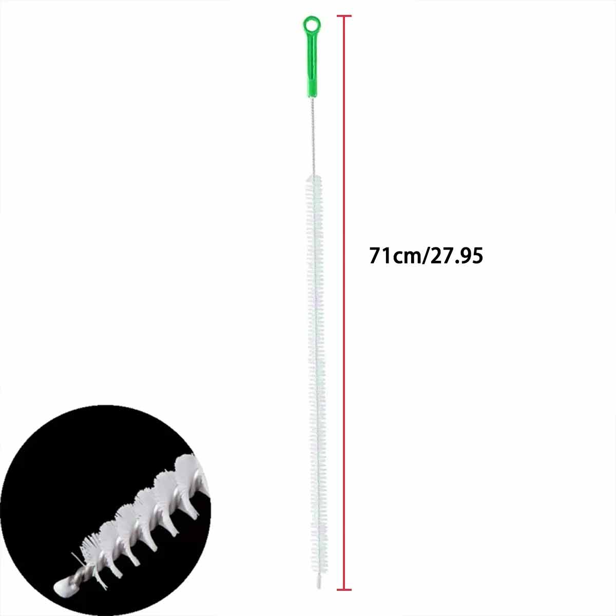 1/2/4pcs Set Of Drainage Cleaning Tools Drain Unclogger Brushes Effectively Capture Hair Clean Kitchen And Bathroom Pipes Kitch: green