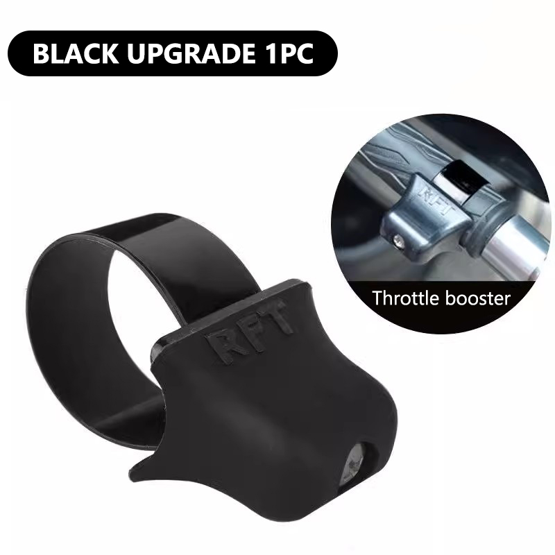 SEAMETAL Assistente acceleratore per moto Maniglia Acceleratore Booster Cruise Control Grip Pollice Polso Risparmio di manodopera Impugnatura per moto Dot: Default Title