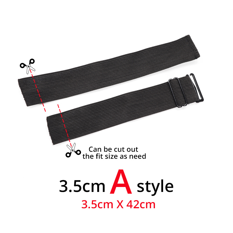 Bande élastique pour perruques, bande en caoutchouc pour la couture, bandes en Nylon, largeur 1.5/2.5/3.5/4Cm, matériau très épais pour perruque: 3.5cm Adjustable A