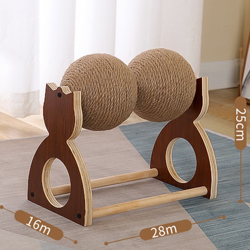Cat Wheel Cat Scratcher Sofa Protector Scratching Post Cats Climbing Frame Shelf Cats Exercise Wheel Pet Products Pets Furniture