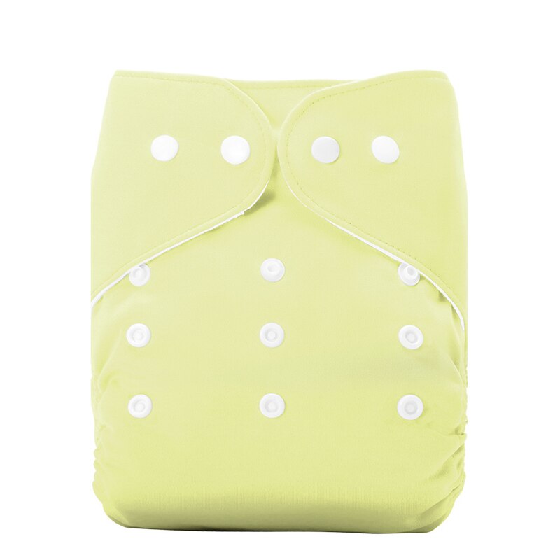 2022 Reusable Baby Cloth Diaper washable Solid Color Baby Nappy One Size Adjustable Many Colors Available Cloth Diapers: L