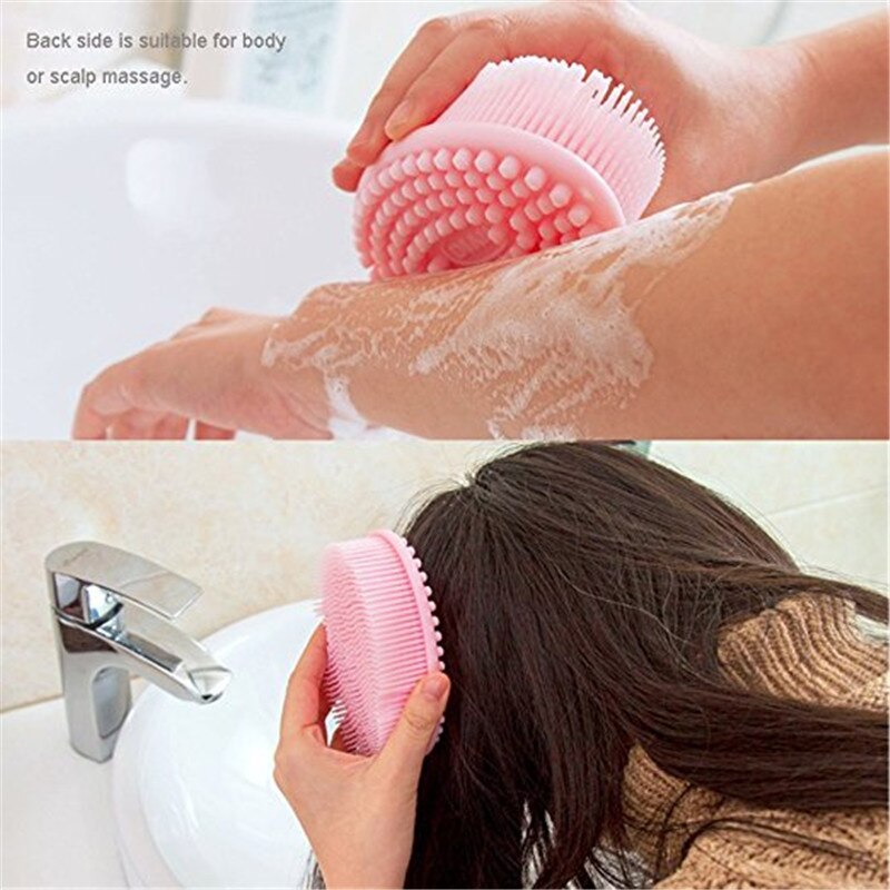 Vauvan kylpyharja estää bakteereja lapsille silikoniharjat vauvan shampoo pesu kylpytarvikkeet puhdistusharja