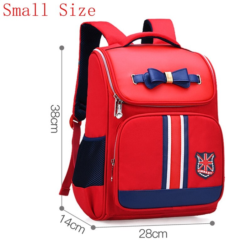 children school bags for teenagers boys girls big capacity school backpack England Style Backpack For Boys mochila: red small