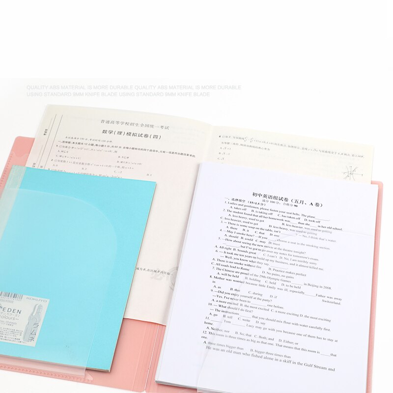 Kokuyo Campus Folder Subject Classification Multi-layer A4/A3 Multifunctional Storage Student Test Paper Portable Large Capacity