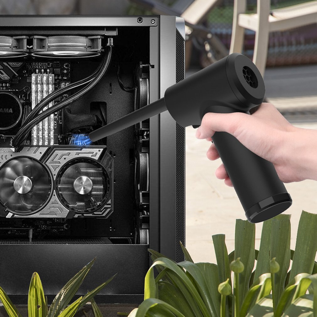 5V Car Electric Wireless Air Duster Computer Keyboard Camera Cleaning Duster Air Duster Cleaning Duster Handheld 45000rpm